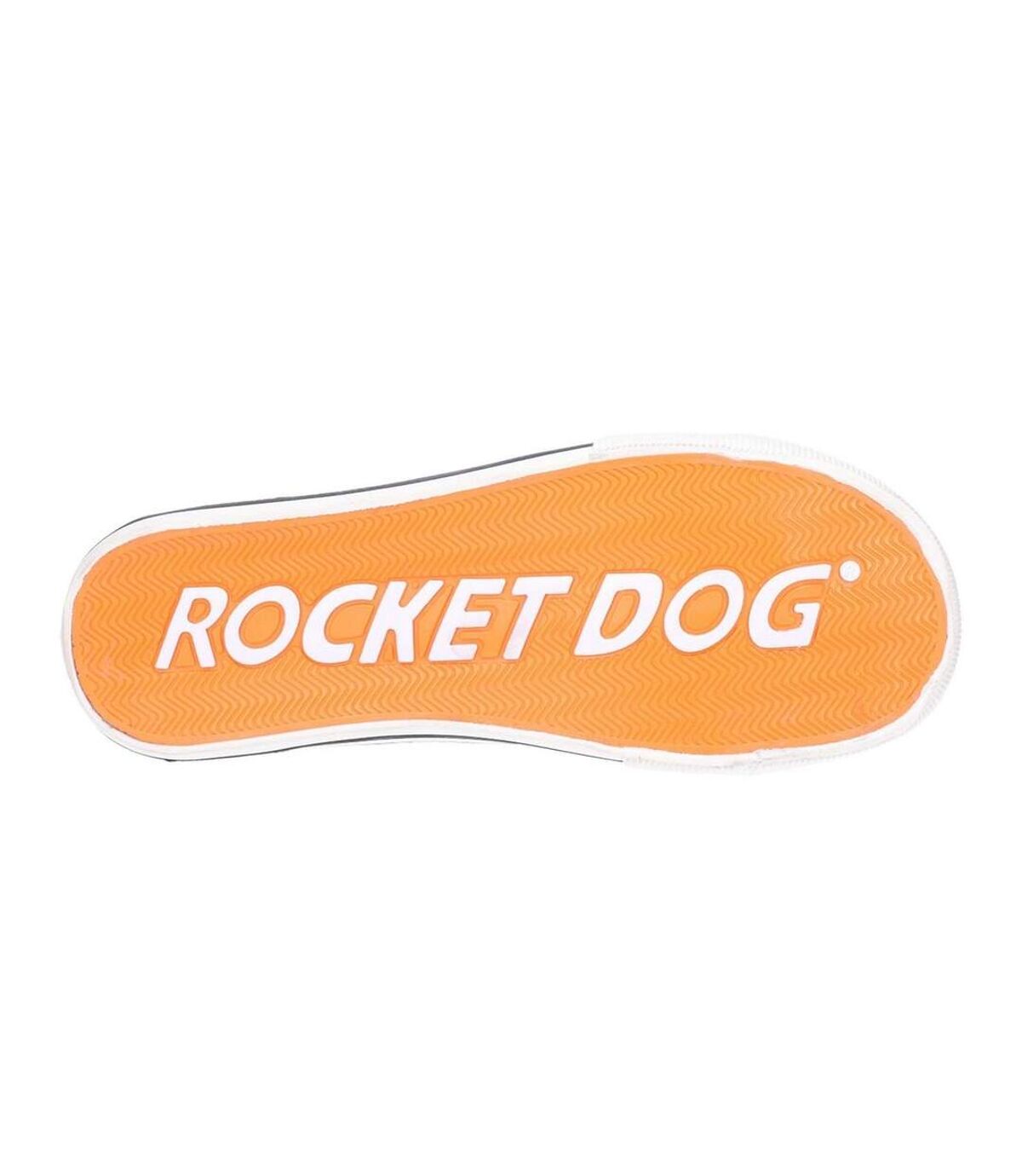 Rocket Dog Womens/Ladies Jazzin Eden Stripe Lace Up Canvas Trainer (Red/Multi) - UTFS6056