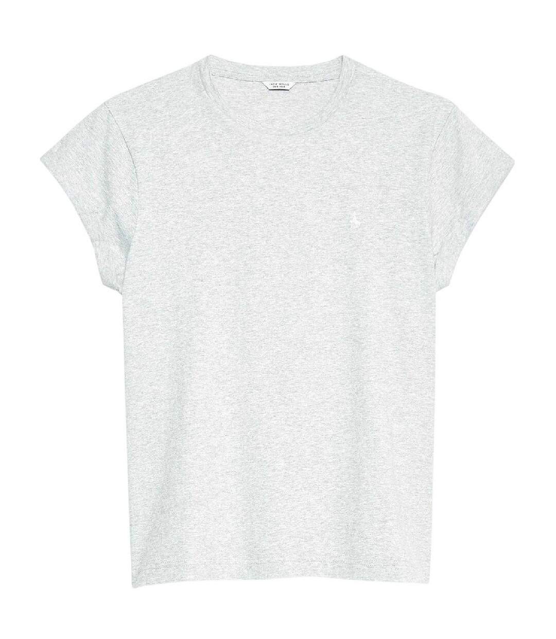 T-shirt Endmoor Femme Gris Chiné Jack Wills-1