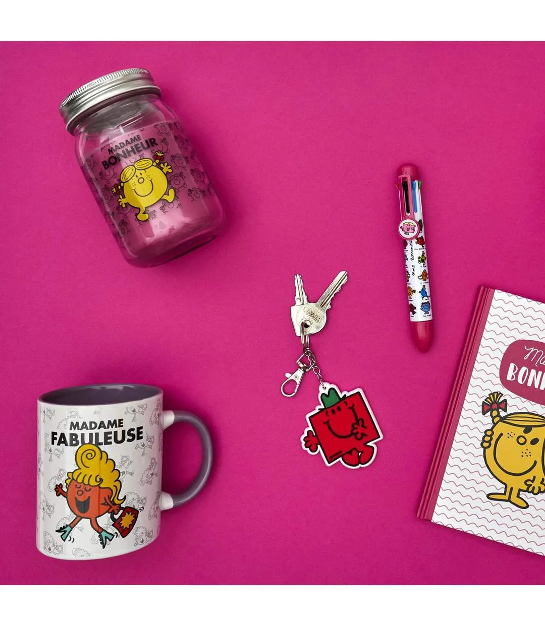 Mug MONSIEUR MADAME 30 cl 3 pièces Monsieur-2