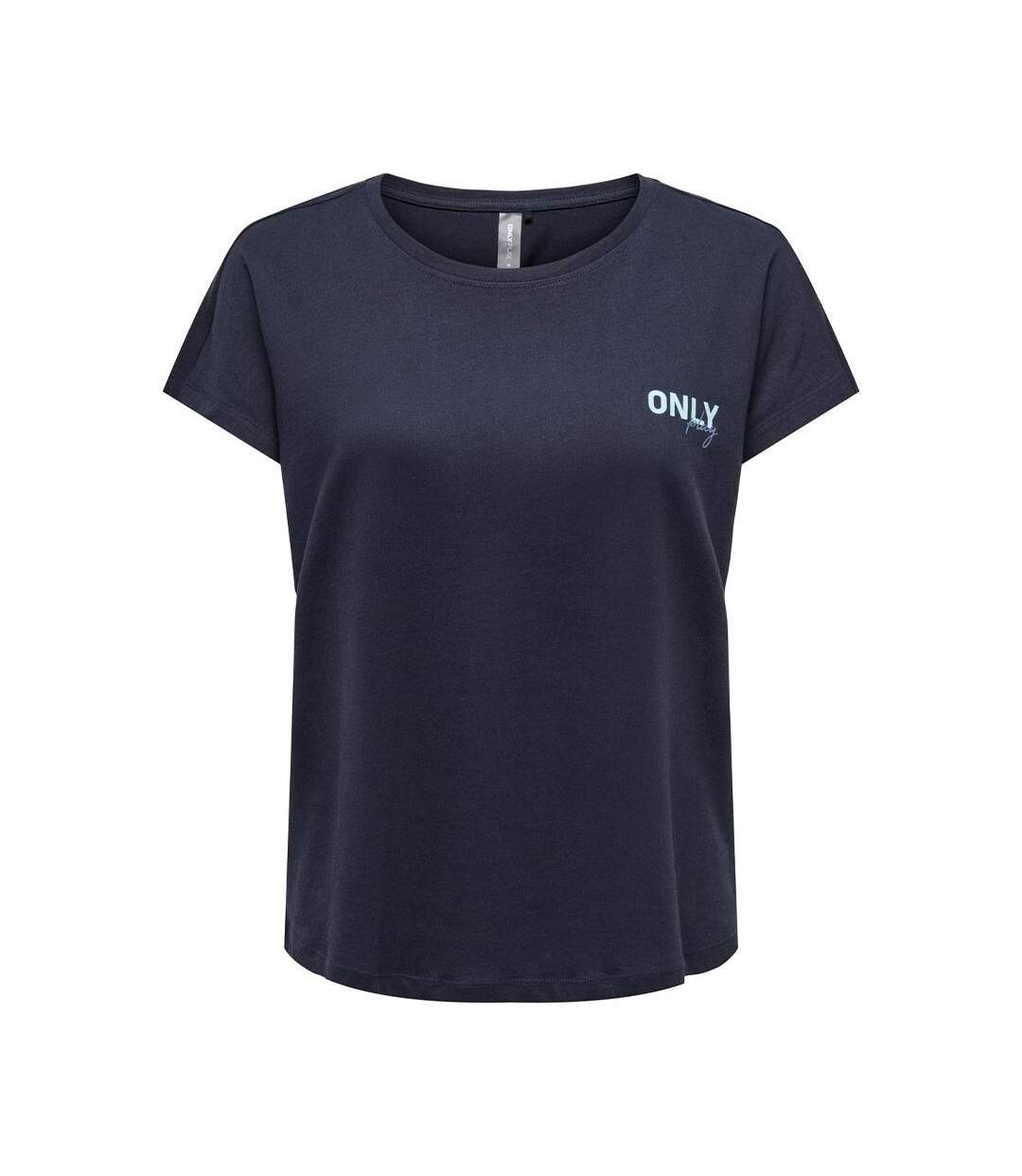 T-Shirt marine femme only paub-1