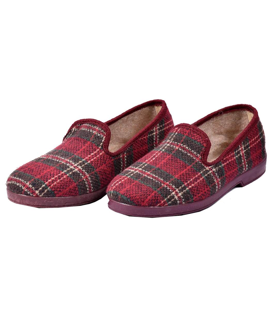 CHARENTAISE Femme Pantoufle PREMIUM 2130 BORDEAUX