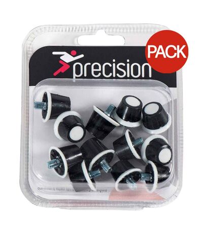 Ensemble Crampons Pour Chaussures De Football Noir Blanc Precision