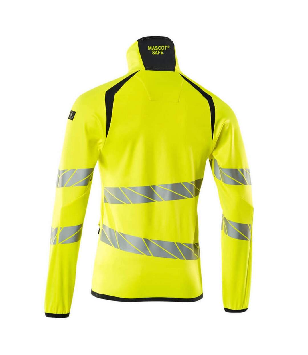 Veste Polaire Accelerate Safe Homme Jaune Fluo Bleu Marine Mascot-2