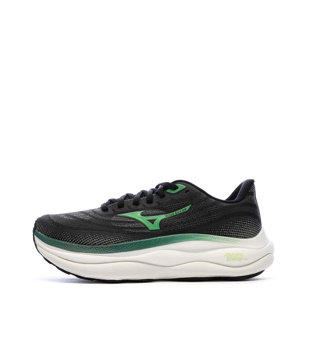 Chaussures de running noires homme mizuno wave sky 9-1