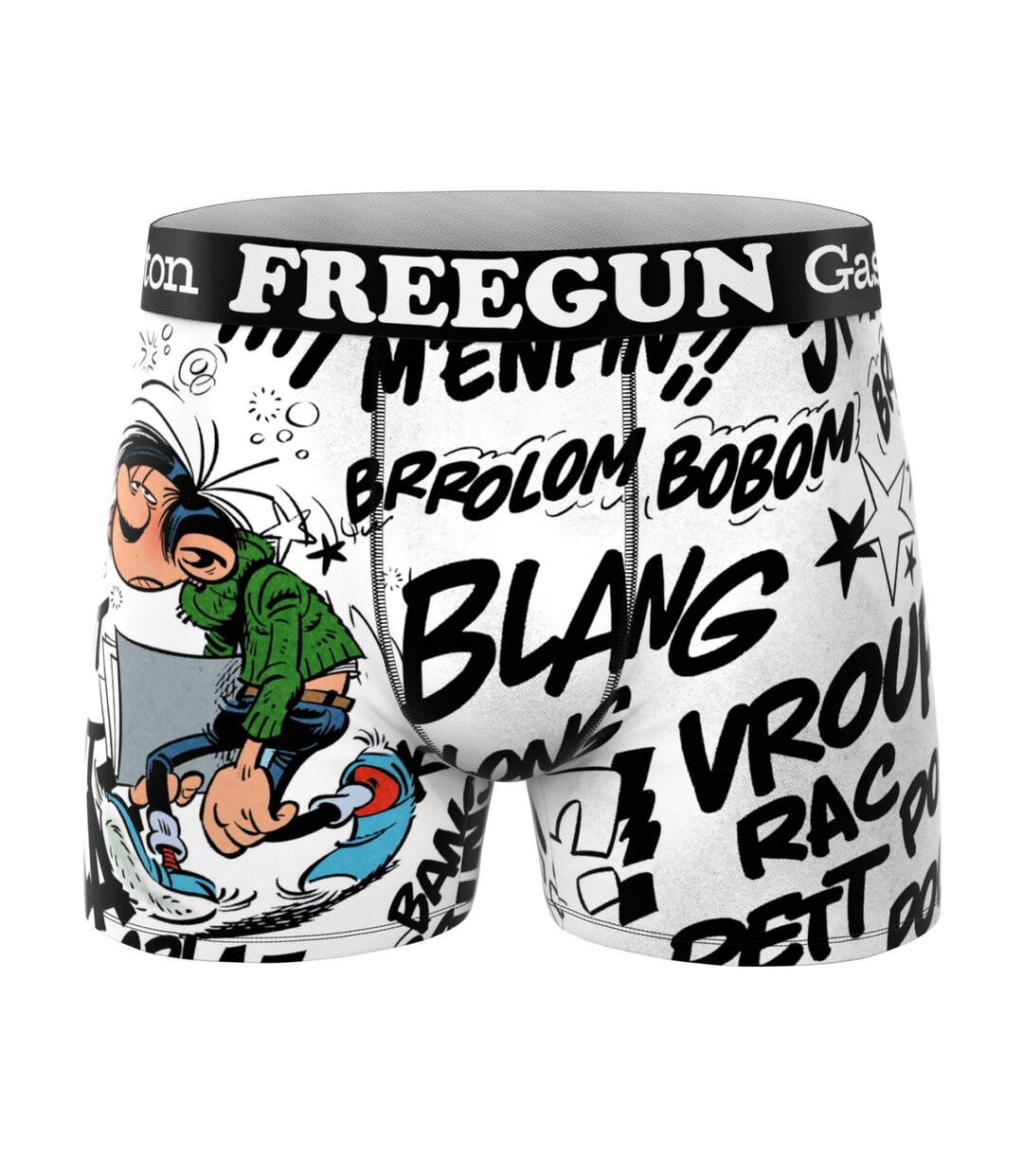 Lot de 3 boxers homme Gaston Lagaffe Freegun-4