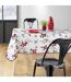 Nappe Antitache Imprimé Père-Noël 150x300cm Blanc-4