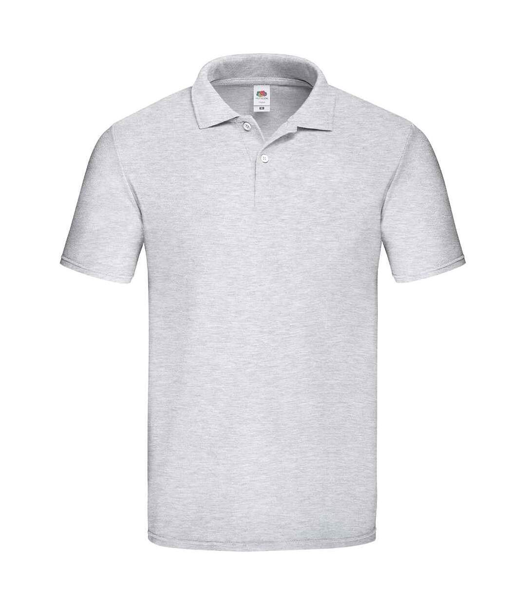 Fruit of the Loom Polo Hommes Original Pique Heather (Gris chiné) - UTPC4439