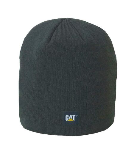 Caterpillar Mens Logo Knit Beanie Hat (Black) - UTFS3870