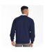 Maddins Mens Colorsure V-Neck Sweatshirt (Navy) - UTRW844