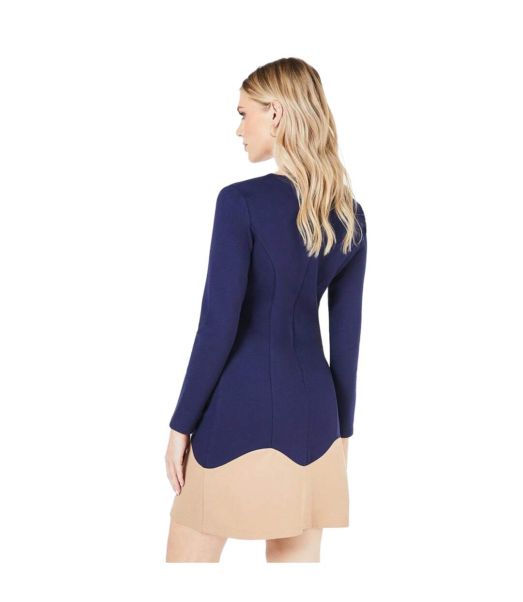 Robe droite femme bleu marine Principles