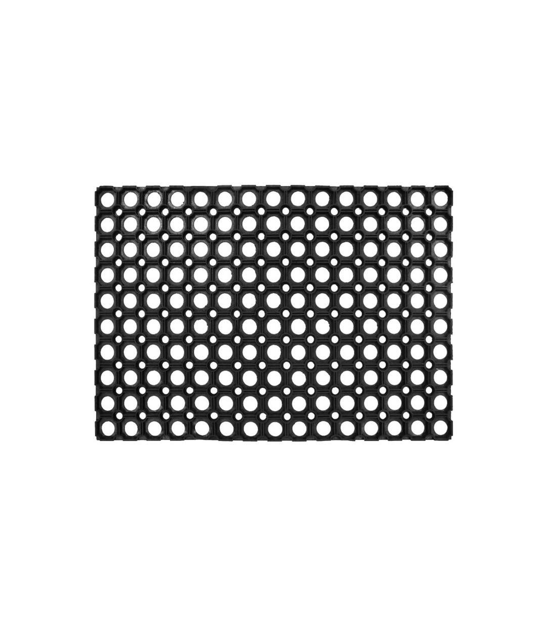 Tapis d'Entrée Amaury 40x60cm Noir-1