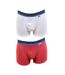 Boxer DIM Homme en coton stretch ultra Confort -Assortiment modèles photos selon arrivages- - Pack de 2-1