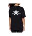 T-shirt Noir Femme Converse Infill Star