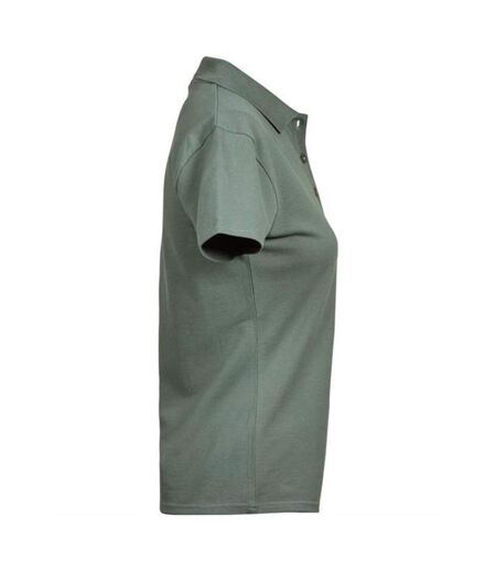 Tee Jays Womens/Ladies Luxury Stretch Polo Shirt (Leaf Green) - UTPC4093