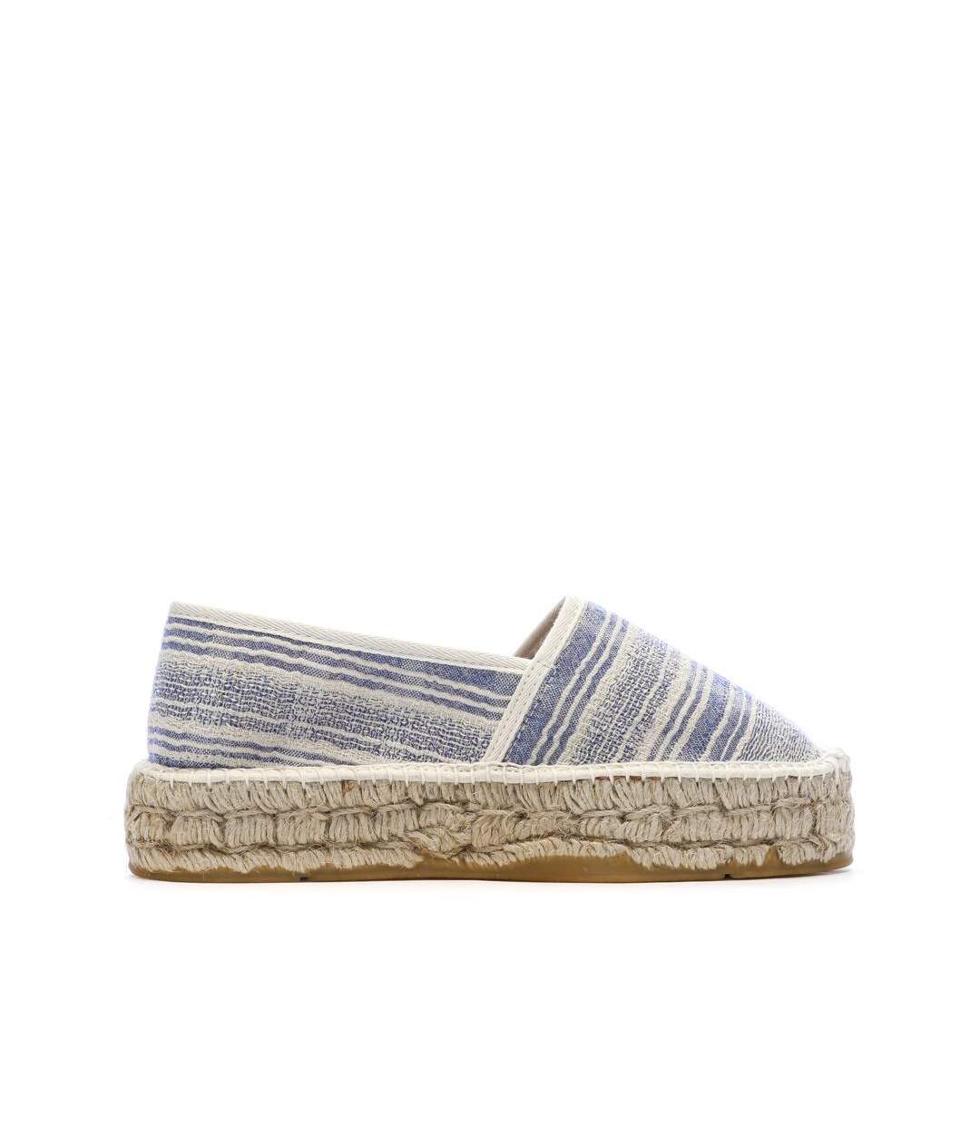 Espadrilles blanches/bleu femme pare gabia aduna-2