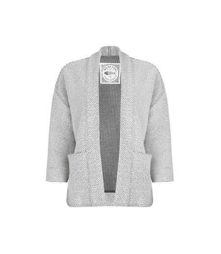 Womens/ladies santosh macaroni cropped cardigan ecru Weird Fish