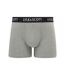 Pack Of 3  Mens Ethan Logo Boxer Shorts  Grey Lyle & Scott-4