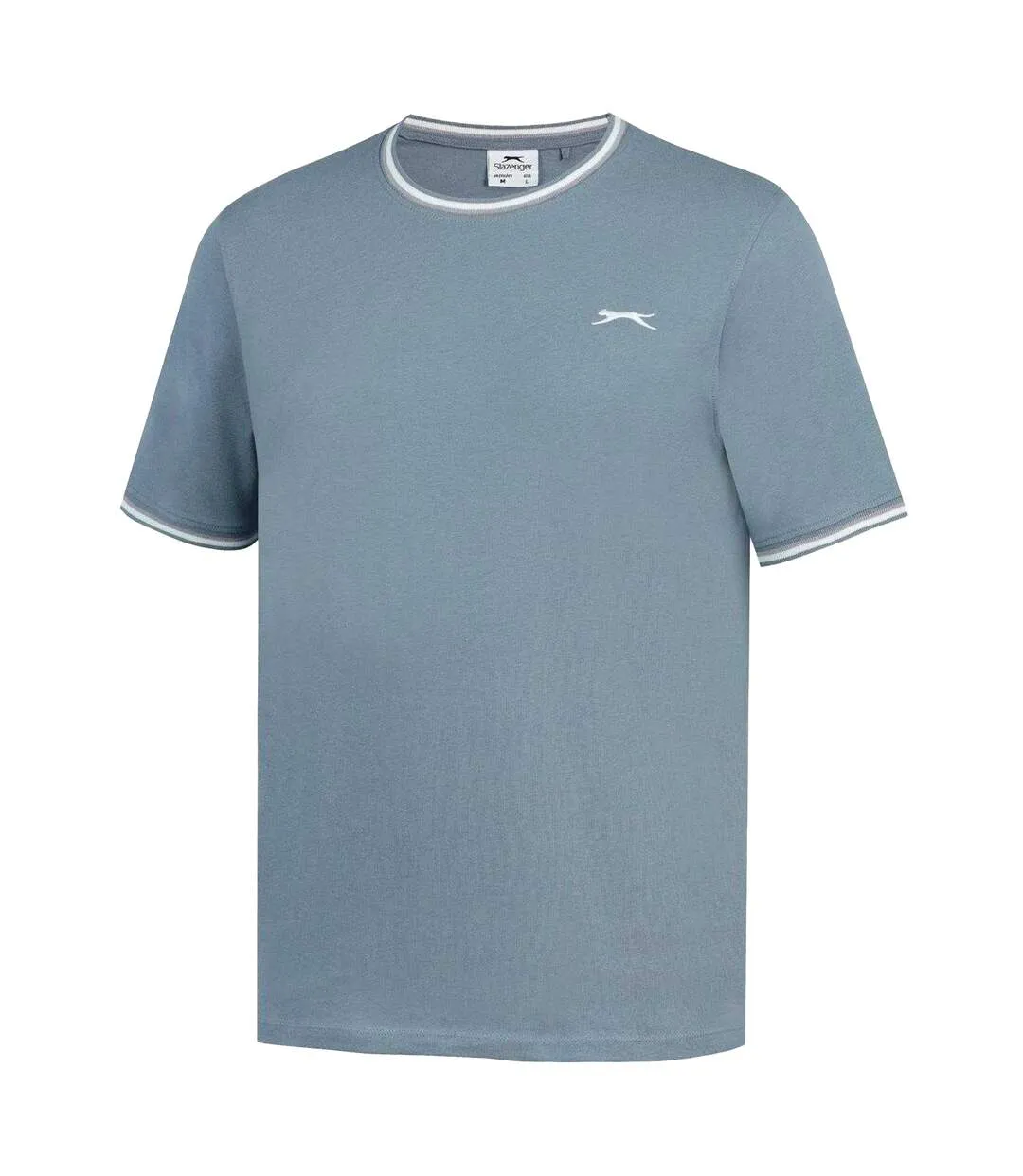 Mens Cotton T-shirt Yellow Slazenger-3