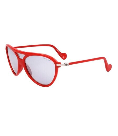 Lunettes De Soleil Homme Taille Unique Rouge Moncler