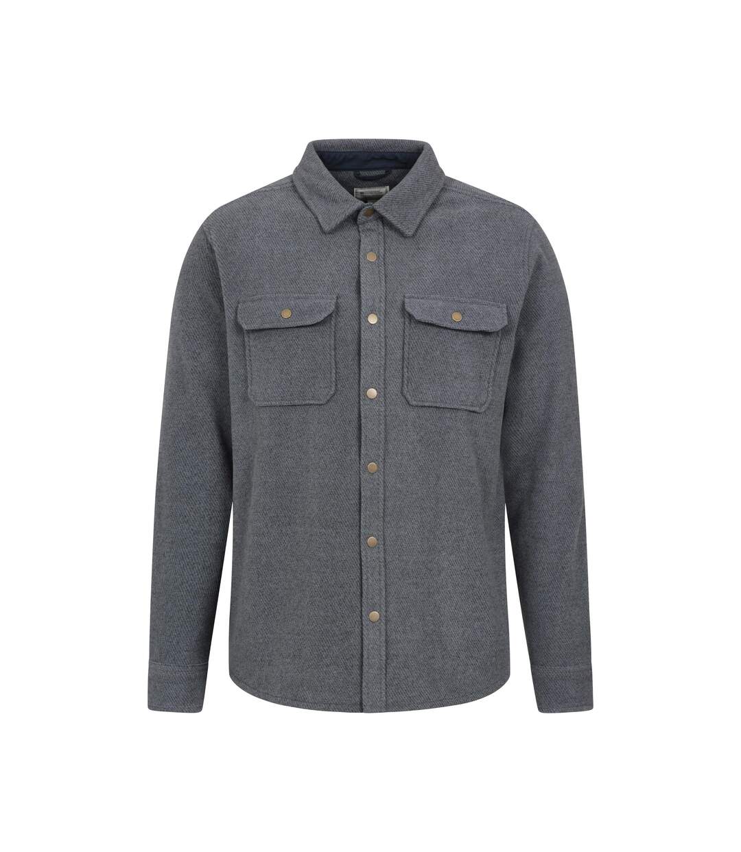Chemise Dresden Homme Gris Foncé Mountain Warehouse-1
