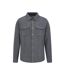 Mountain Warehouse Mens Dresden Melange Shirt (Dark Grey) - UTMW2582