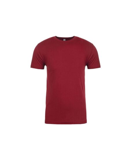 Next Level Adults Unisex Crew Neck T-Shirt (Cardinal Red)