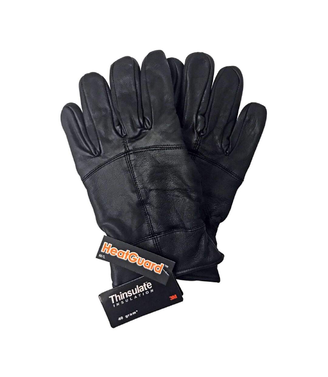 Gants Cuir Thinsulate 3M Doublés Thermiques M/L-2