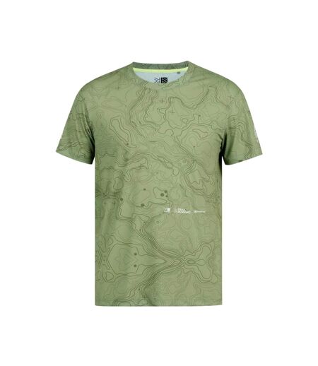 Mens Trail Performance Running T-shirt Olive Karrimor