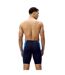 Mens Hyperboom Panel Endurance+ Jammer Shorts Navy Blue Lagoon Speedo-4