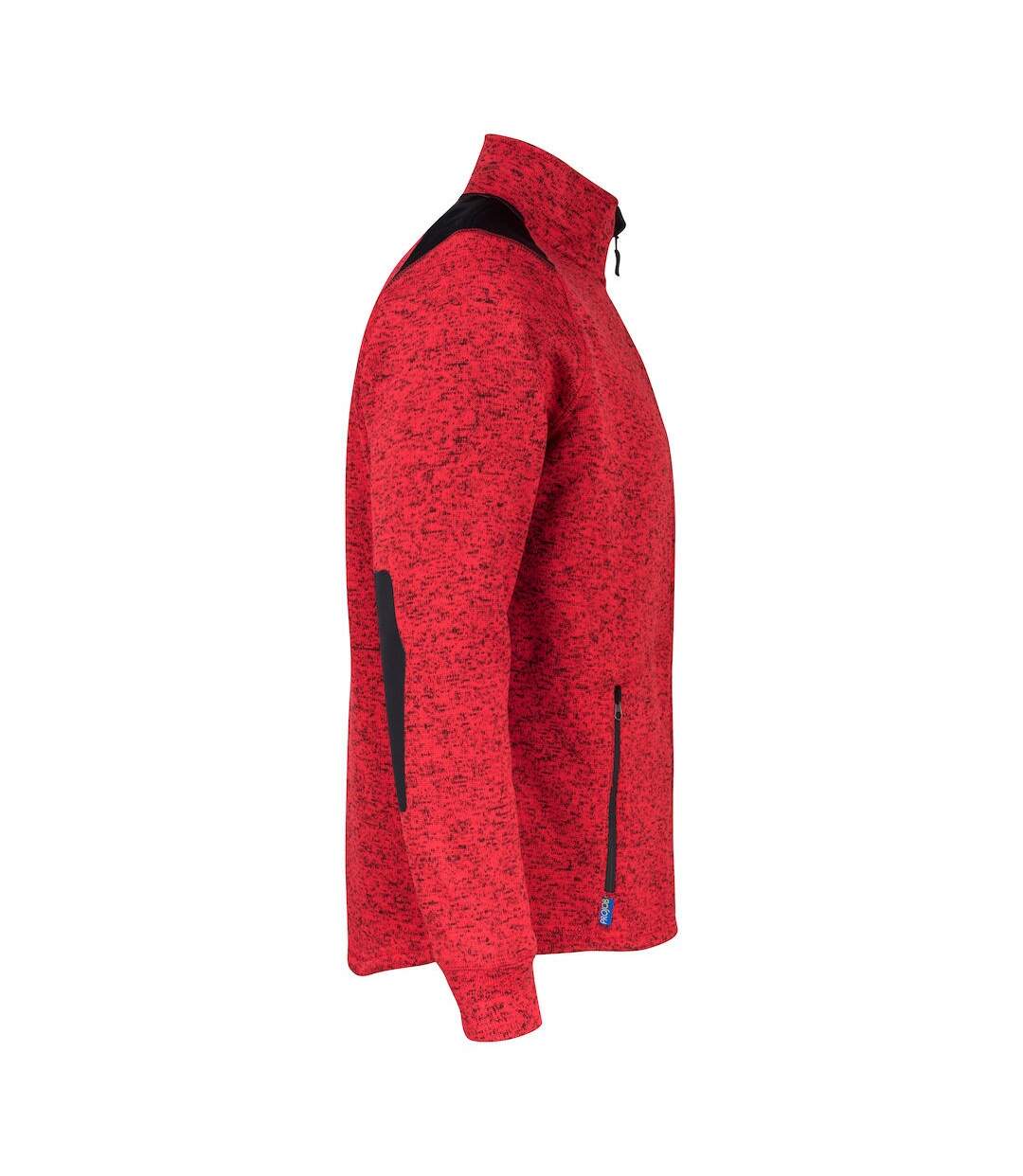 Veste polaire homme rouge Projob-4