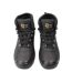 Mens super wide eeee fitting safety boots black Grafters