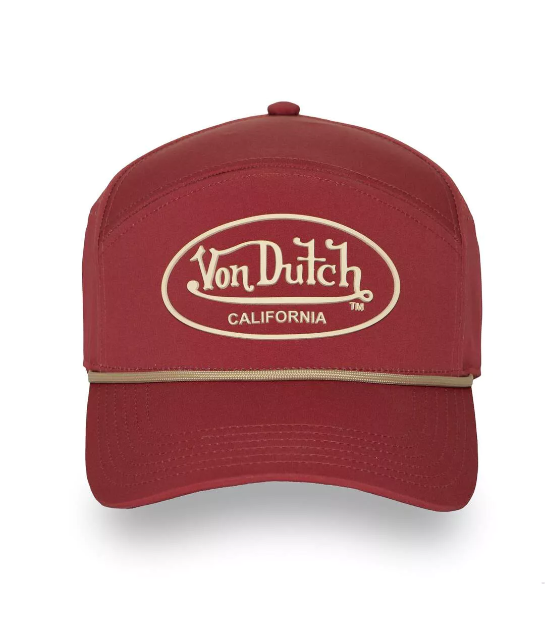 Casquette 6 panneaux adulte logo rubber print Cord Vondutch-2