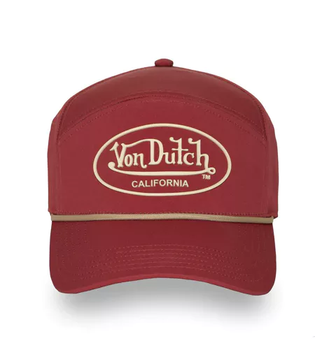 Casquette 6 panneaux adulte logo rubber print Cord Vondutch
