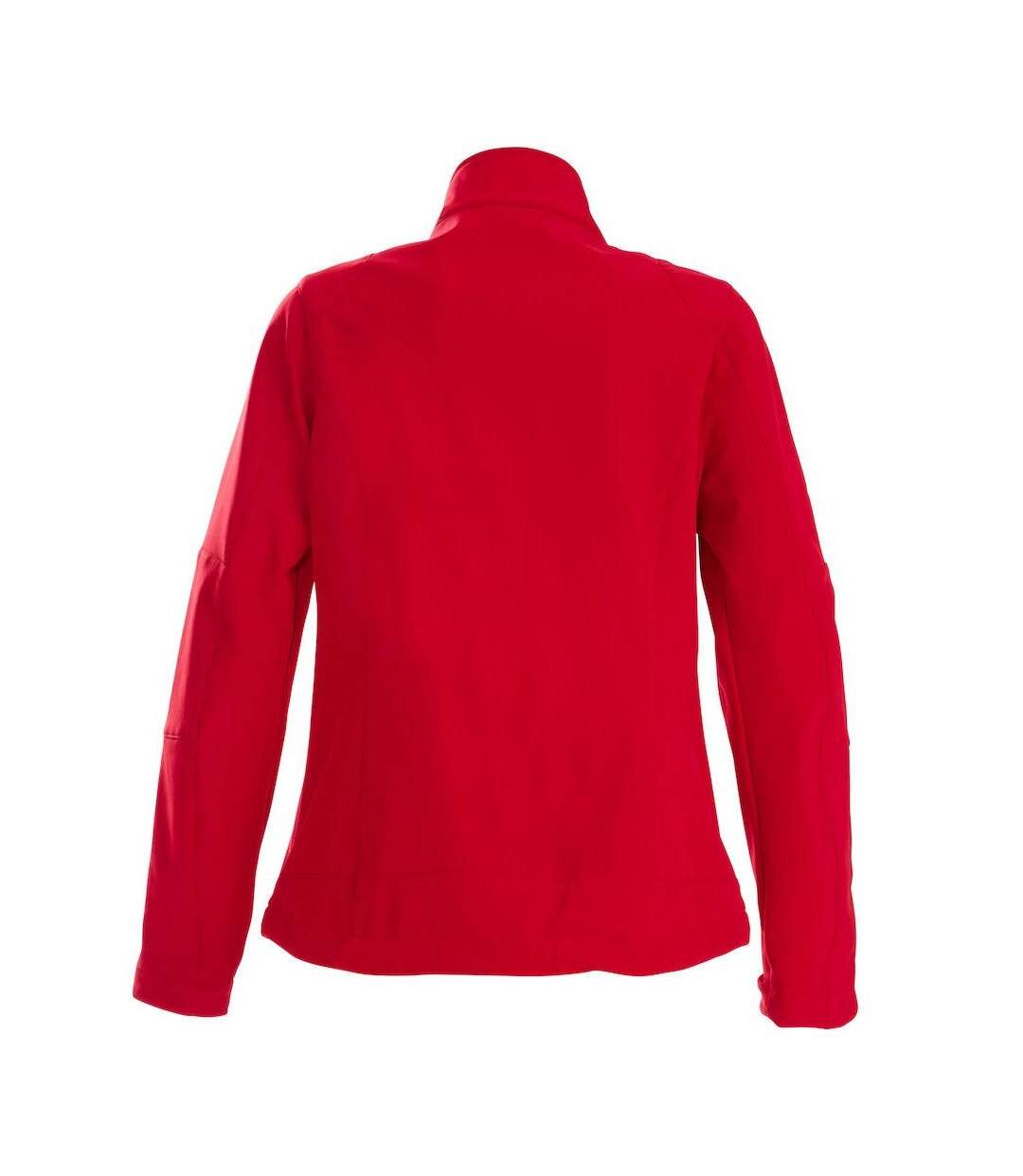 Womens/ladies Trial Soft Shell Jacket Red Printer-2