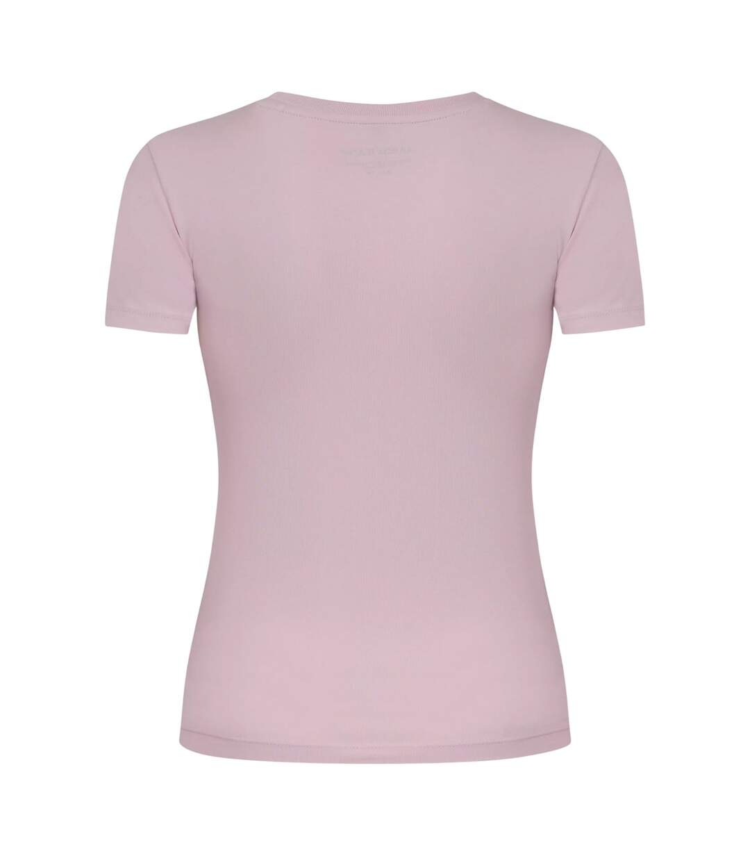 Womens/ladies Star Print Slim T-shirt Lilac Guess-3