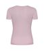 Womens/ladies Star Print Slim T-shirt Lilac Guess-3