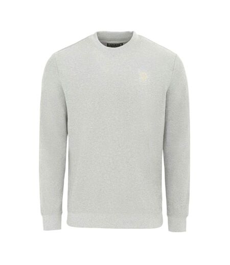 Sweat Motif/style Logo Homme Gris Clair Chiné Howick