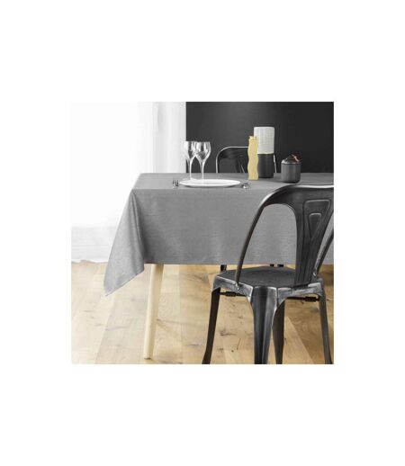 Nappe Jacquard Déco Debbie 140x240cm Anthracite