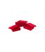Lot de 3 Boîtes de Rangement Vaughn 36cm Rouge-3