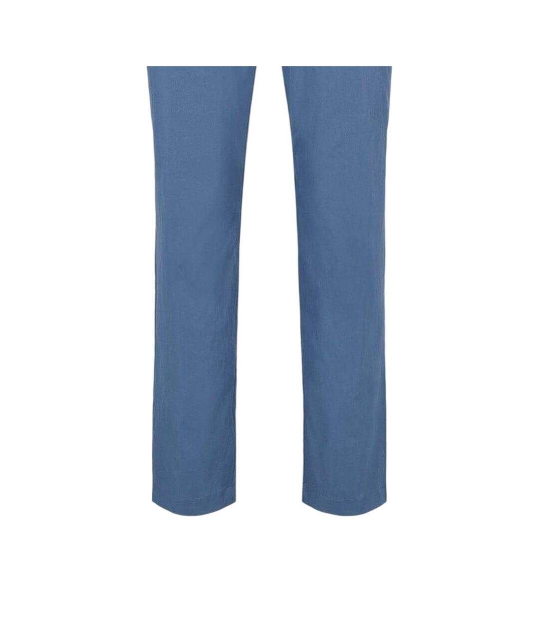Mens Perin Plain Trousers Bright Blue Boss-3