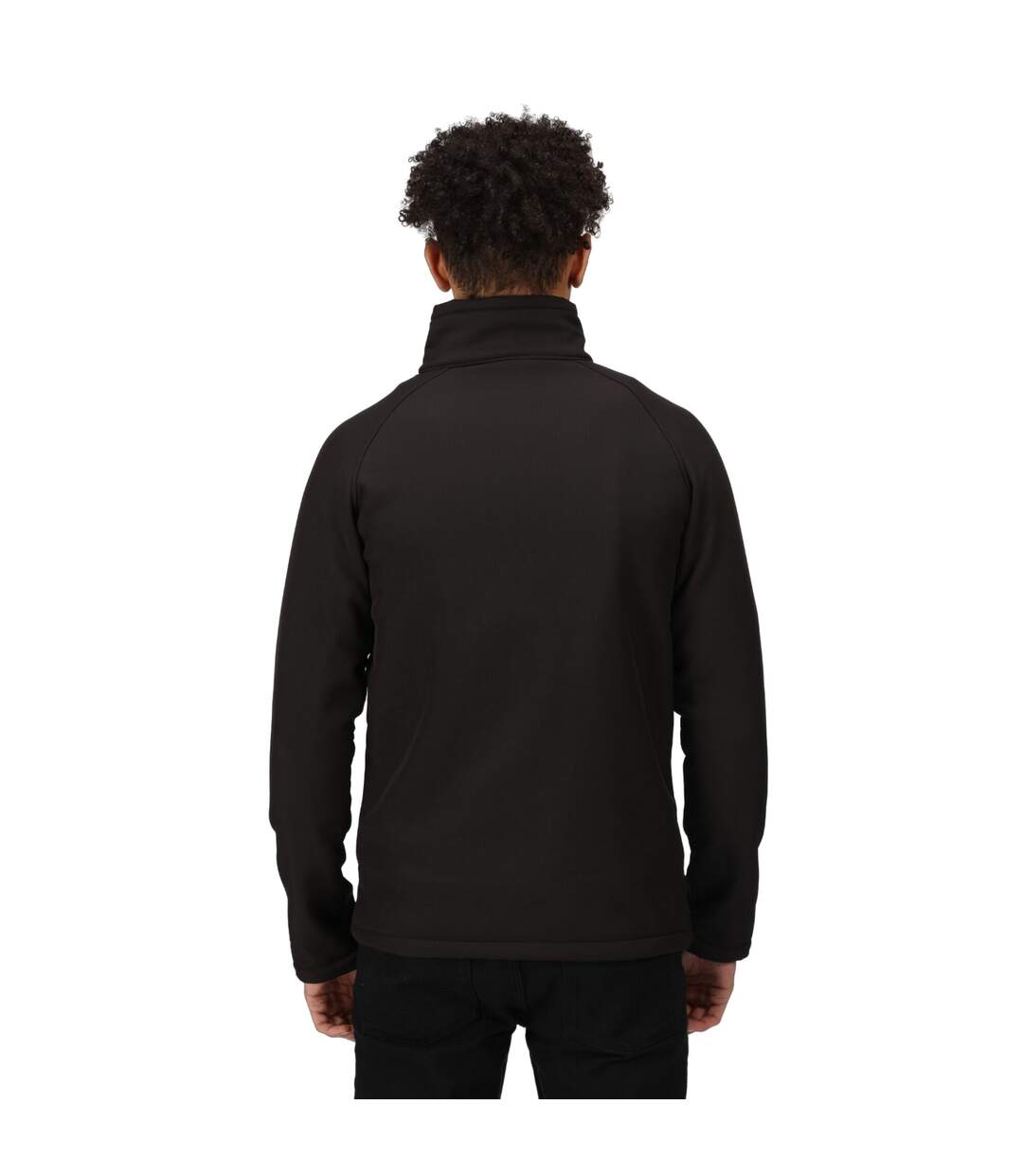 Mens Soft Shell Jacket Black Regatta Professional-3