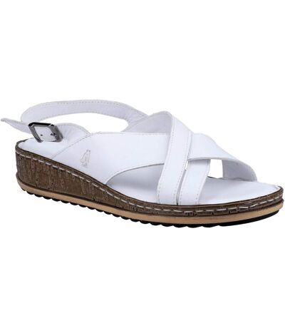 Sandales compensées elena femme blanc Hush Puppies