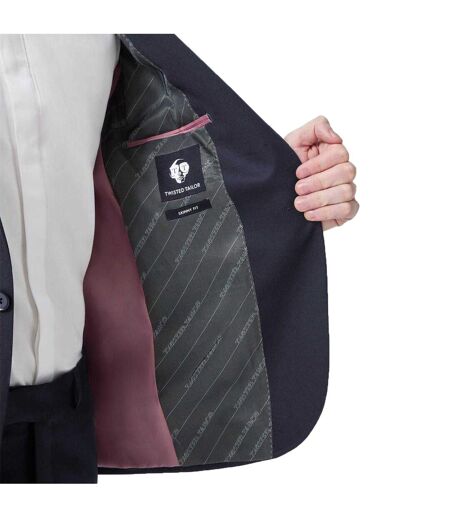 Veste De Costume Homme Bleu Marine Twisted Tailor
