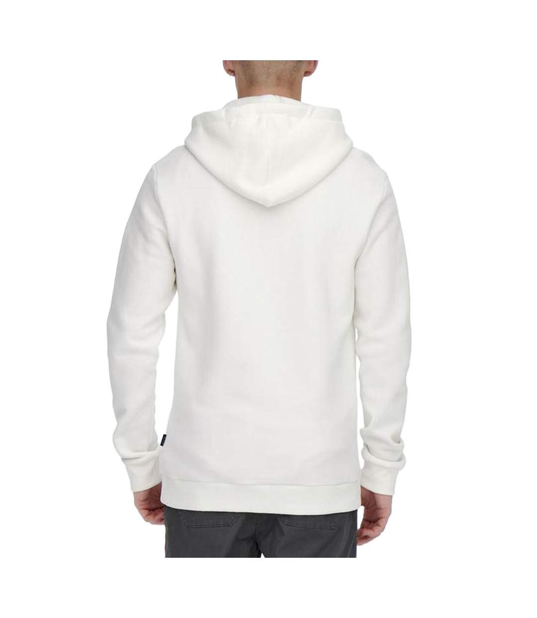 Sweat à capuche blanc homme only & sons ceres-2