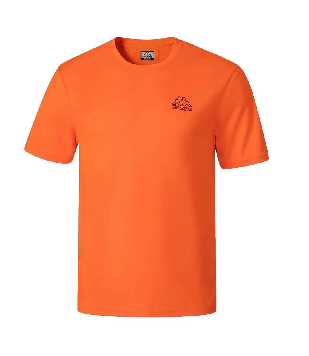 Mens Regular T-shirt Orange Kappa-2