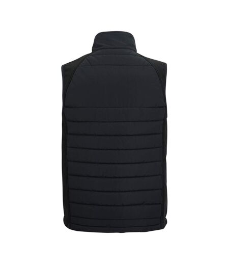 Mens Full Zip Gilet Black Classic Red Regatta