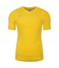 Unisex Adult Elite V Neck Base Layer Top Yellow Umbro-1