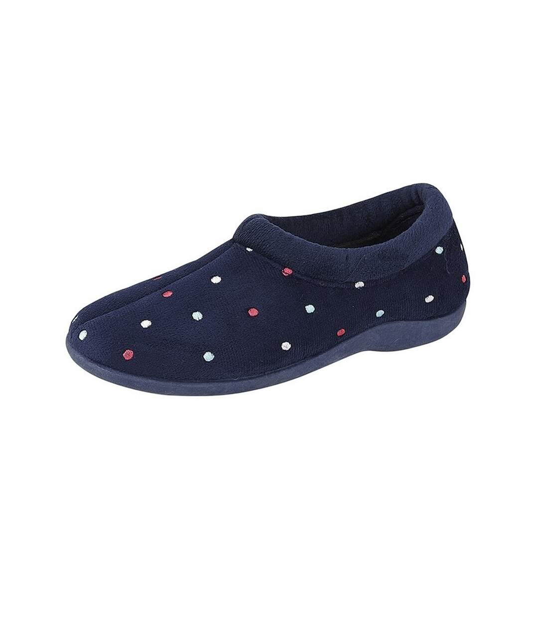 Chaussons sophie femme bleu marine Sleepers-2