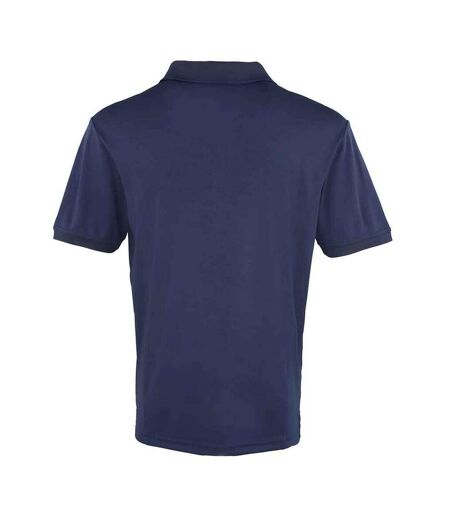 Polo coolchecker homme bleu marine Premier