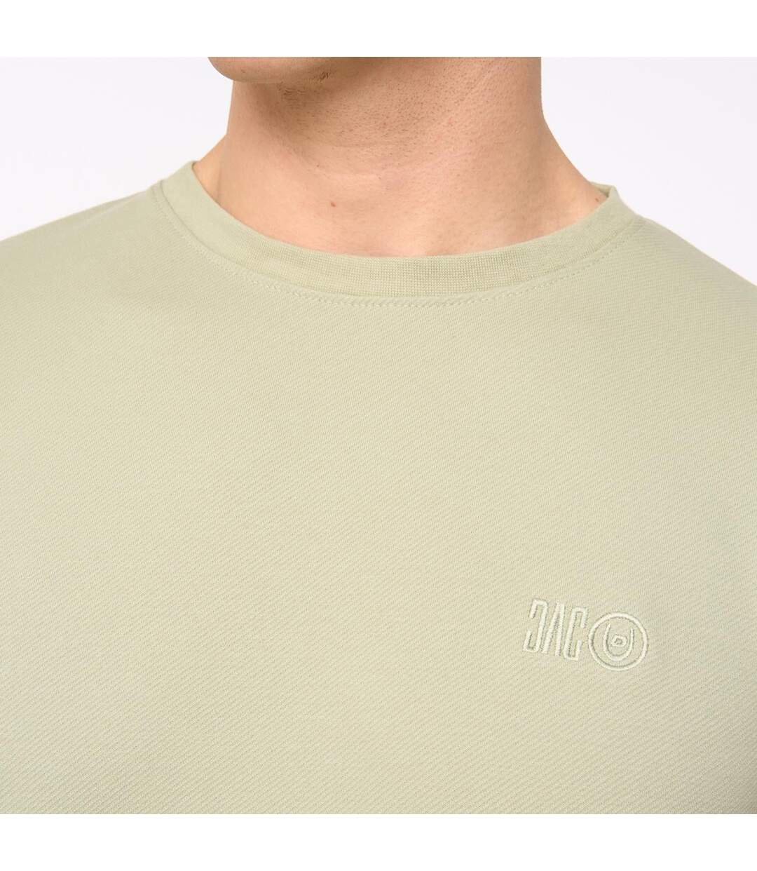 Mens Sherborn T-shirt Light Olive Duck And Cover-4